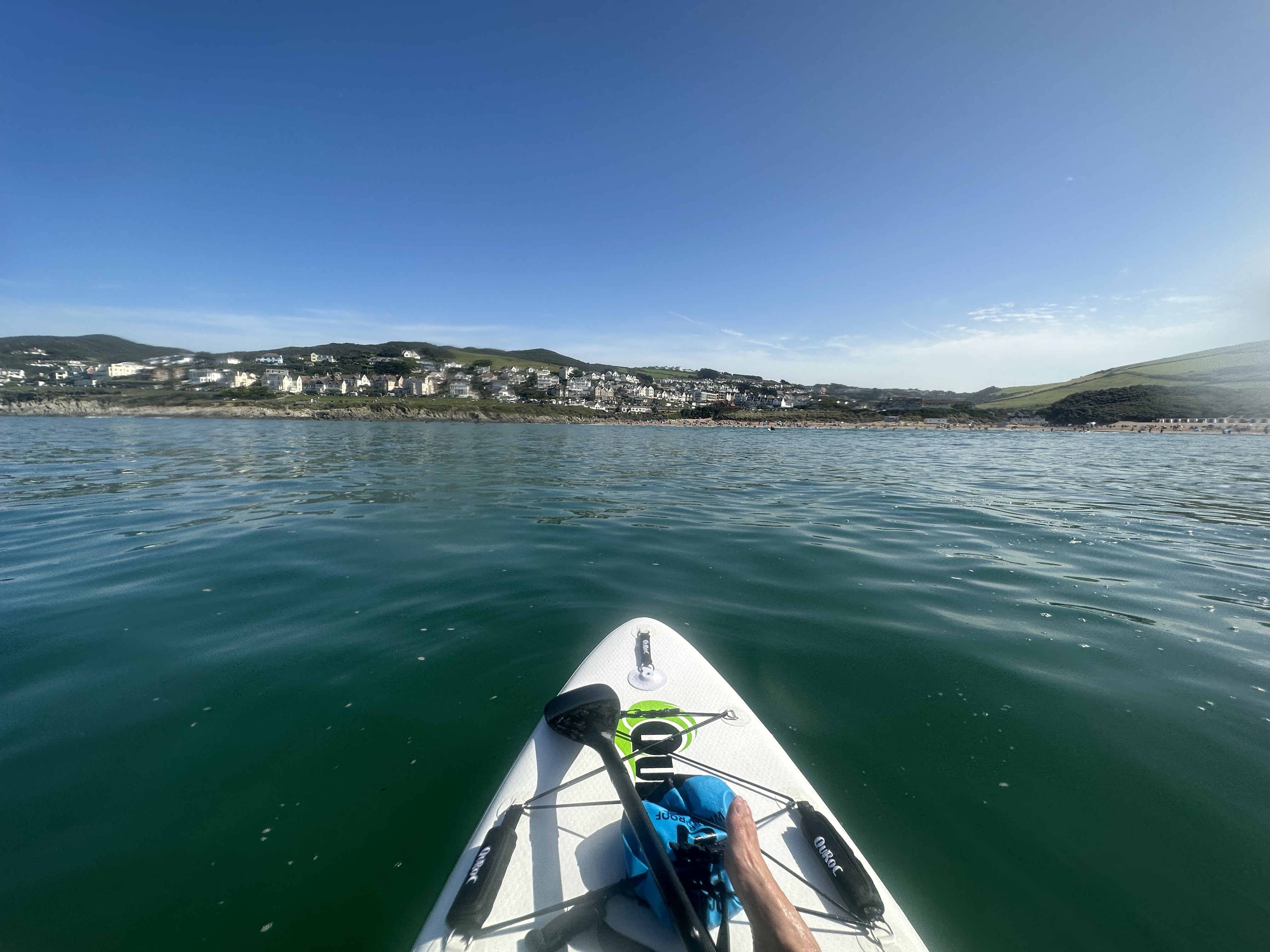 Kayaking off Southover Beach
