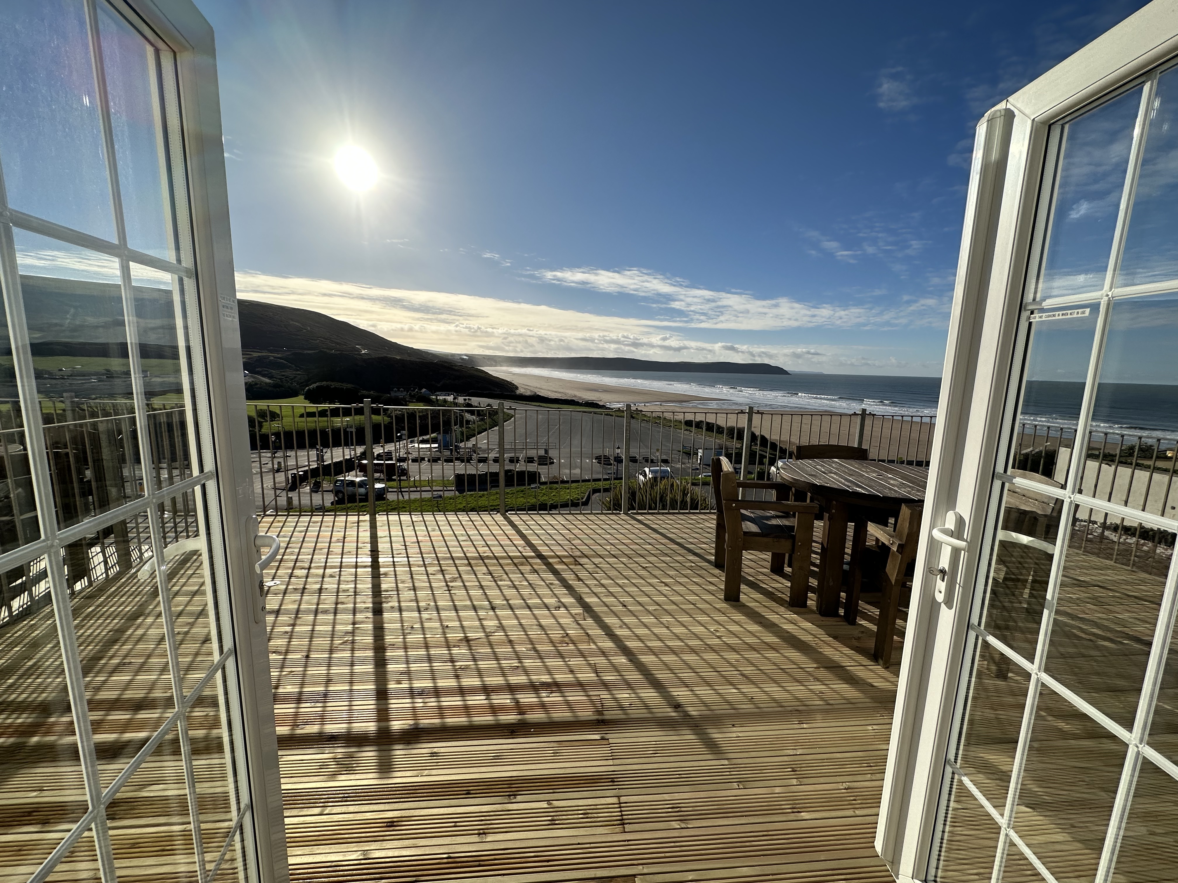 View from the Honeymoon Penthouse