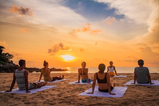 Yoga on Beach Woolacombe