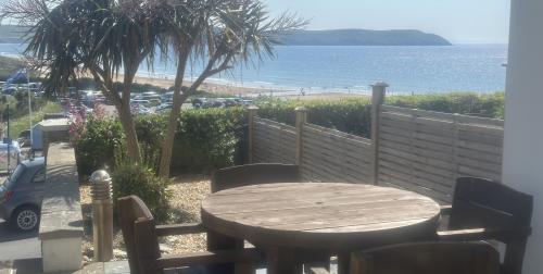 Patio Area overlooking the bay