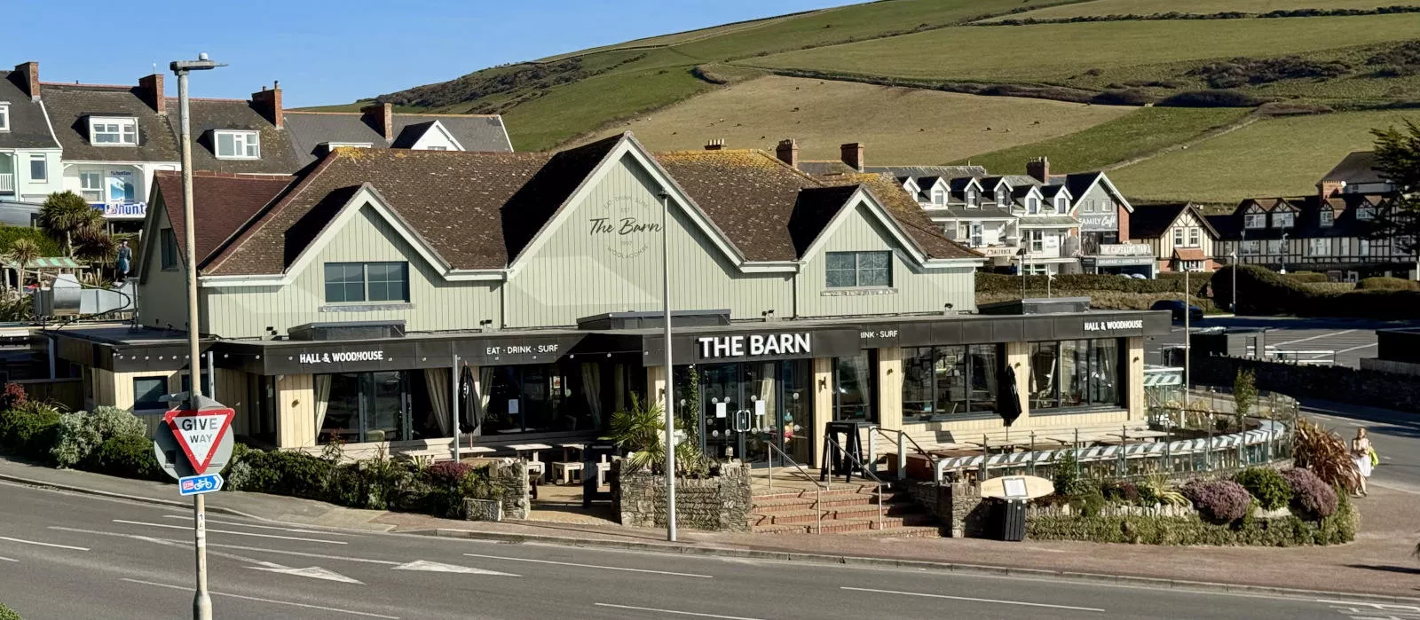 Walking distance to the town